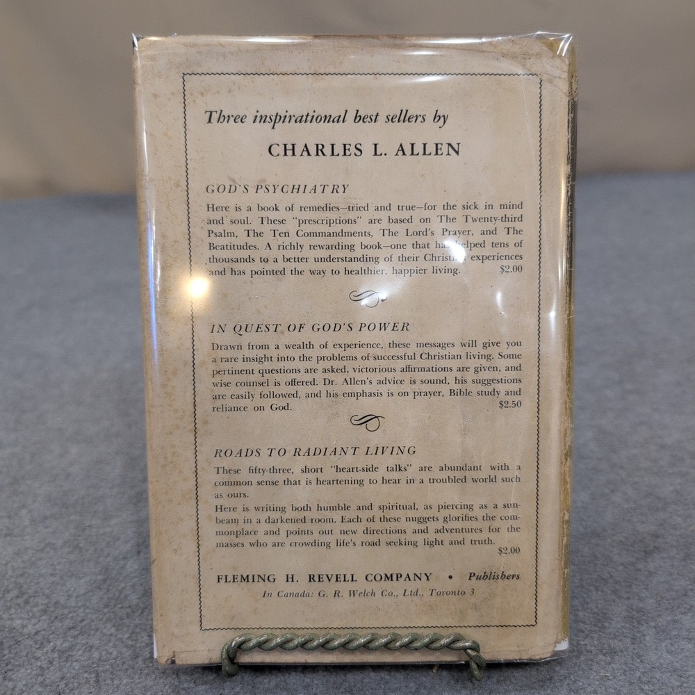 When The Heart‎ Is Hungry Christ's Parables For Today Charles L Allen Hardcover - Picture 3 of 7